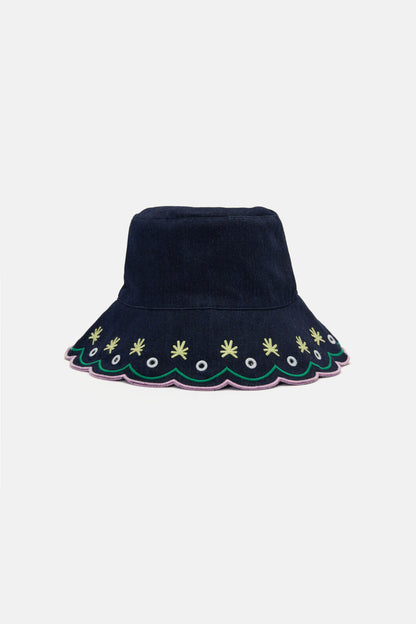 Gorman - Greta Scallop Edge Bucket Hat - print
