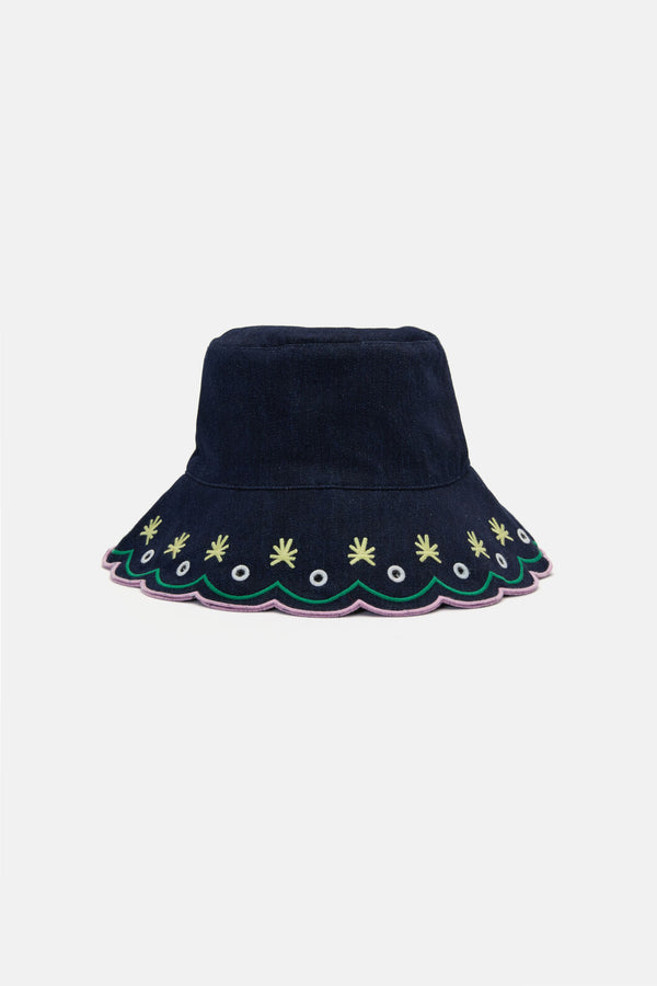 Gorman - Greta Scallop Edge Bucket Hat - print