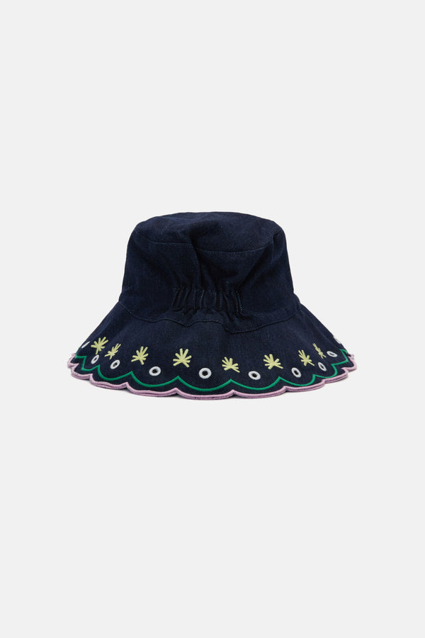 Gorman - Greta Scallop Edge Bucket Hat - print