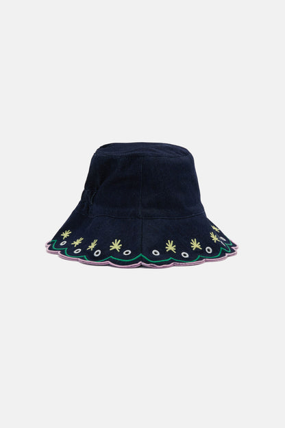 Gorman - Greta Scallop Edge Bucket Hat - print