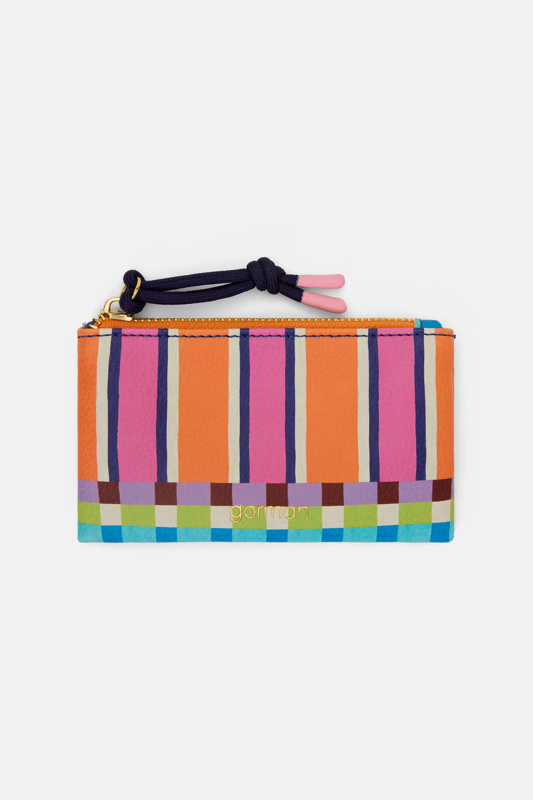 Gorman - Holiday Multi Stripe Purse - print