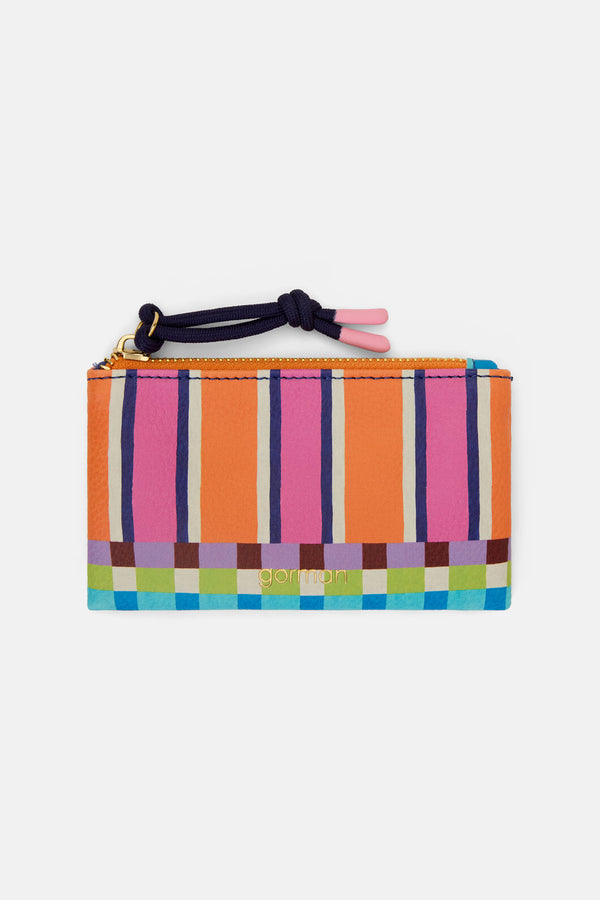 Gorman - Holiday Multi Stripe Purse - print