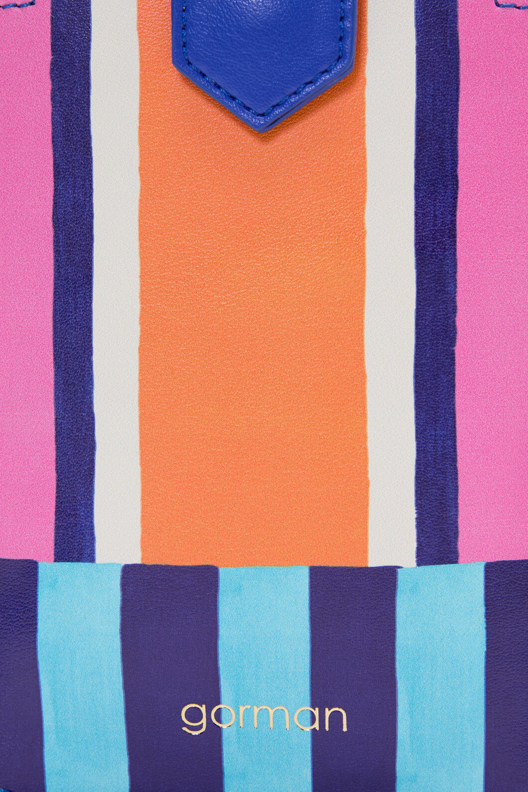 Gorman - Holiday Multi Stripe Phone Bag - print