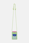 Gorman - Green Colour Block Phone Bag - green