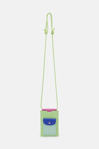 Gorman - Green Colour Block Phone Bag - green