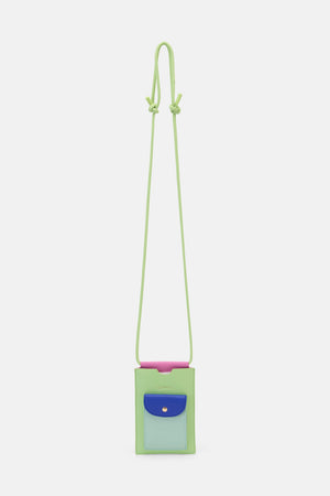 Gorman - Green Colour Block Phone Bag - green