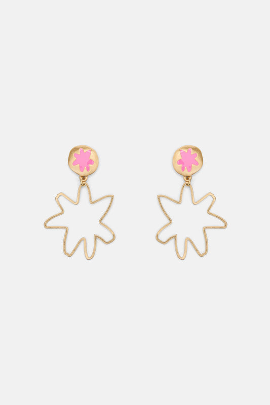 Gorman - Stamped Star Earring - multi