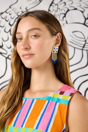 Gorman - On Holiday Beaded Earring - multi