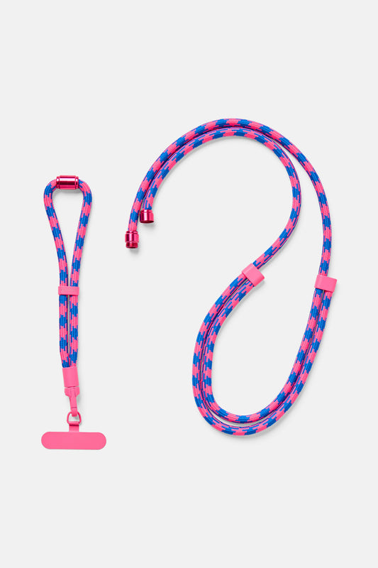 Gorman - Phone Strap Pink Blue - multi
