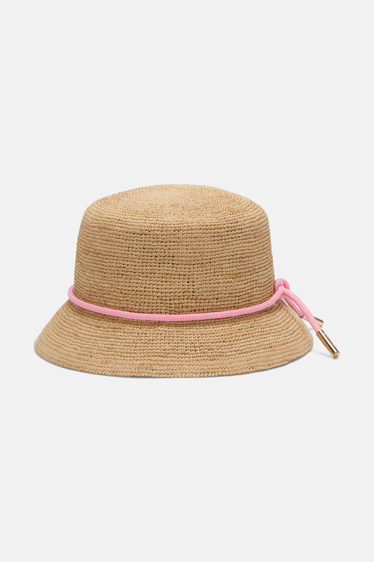Gorman - Clementine Raffia Bucket Hat - natural