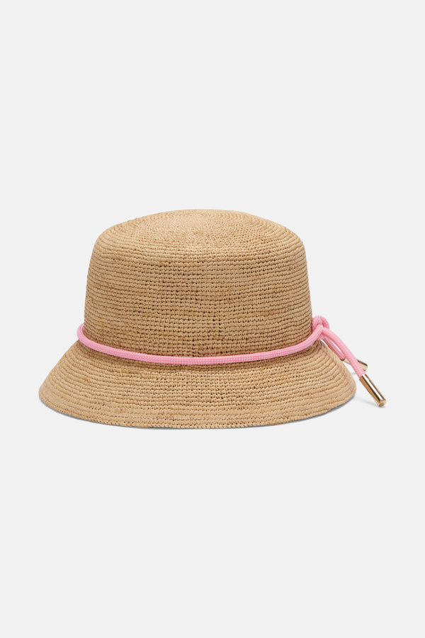 Gorman - Clementine Raffia Bucket Hat - natural