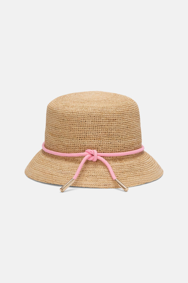 Gorman - Clementine Raffia Bucket Hat - natural