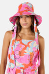 Gorman - Fleur Rosa Sunhat - print