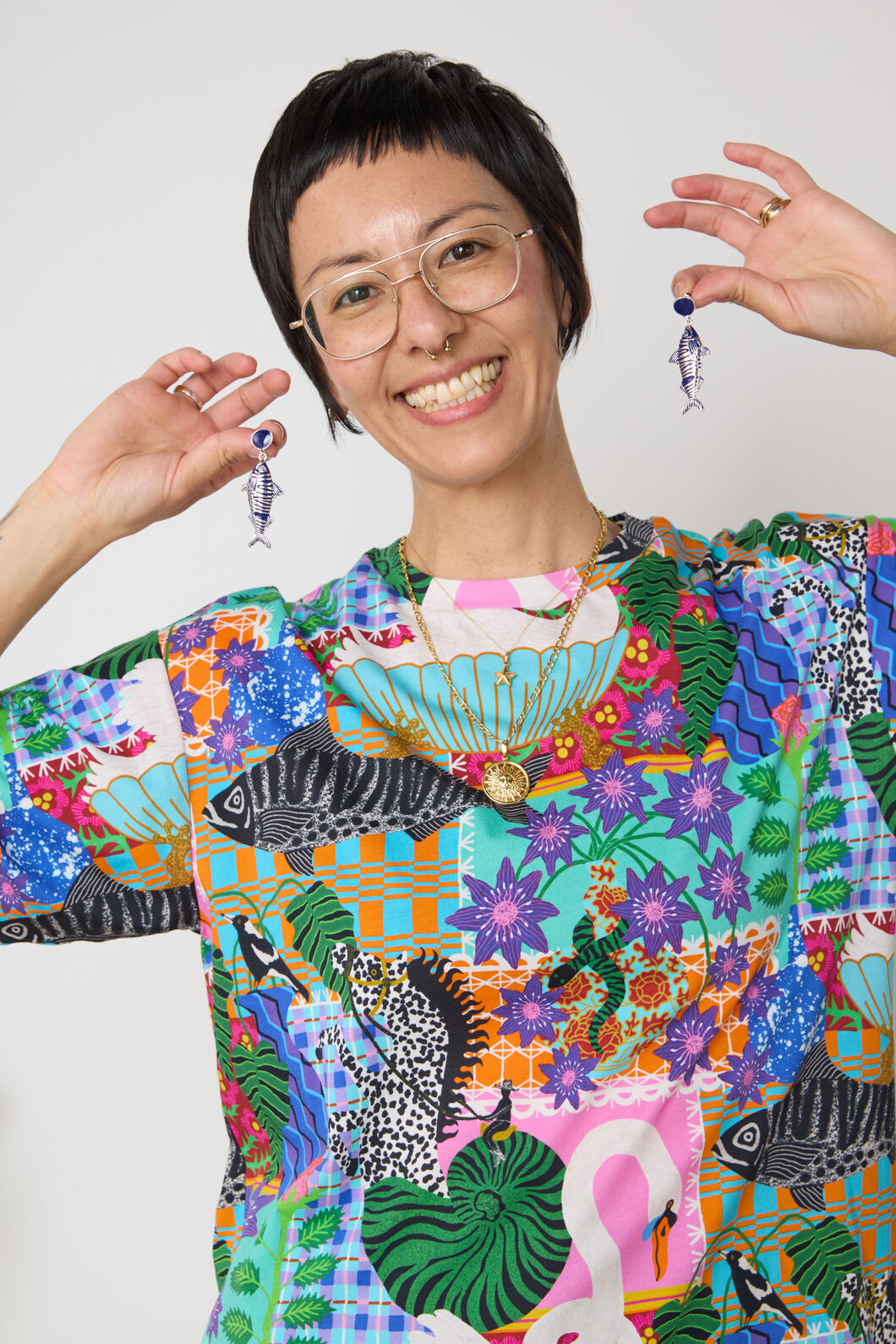 Gorman - Gone Fishing Earrings - multi