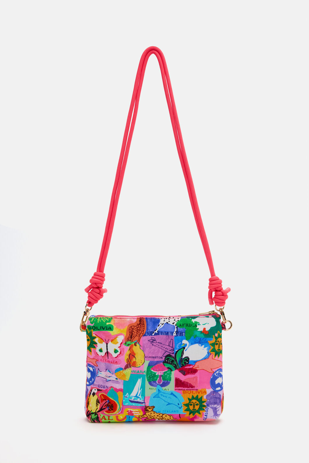 Gorman - Pen Pals Crossbody Purse - print