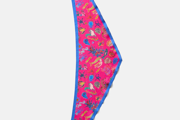 Gorman - Mermaids Multi Wear Scarf - print