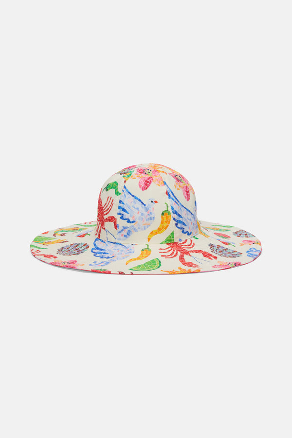 Gorman - Mosaic Mile Floppy Hat - print