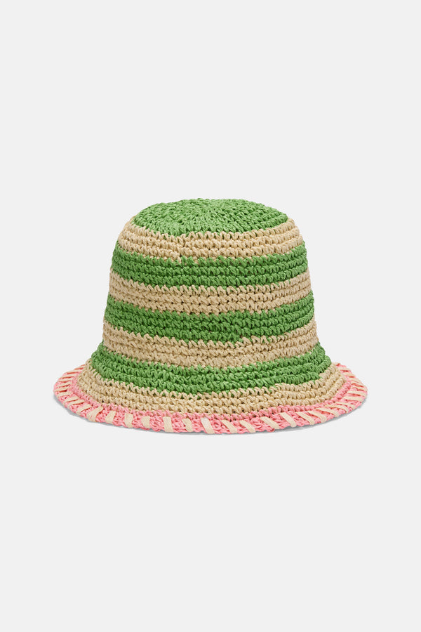Gorman - Two Tone Yellow Bucket Hat - green
