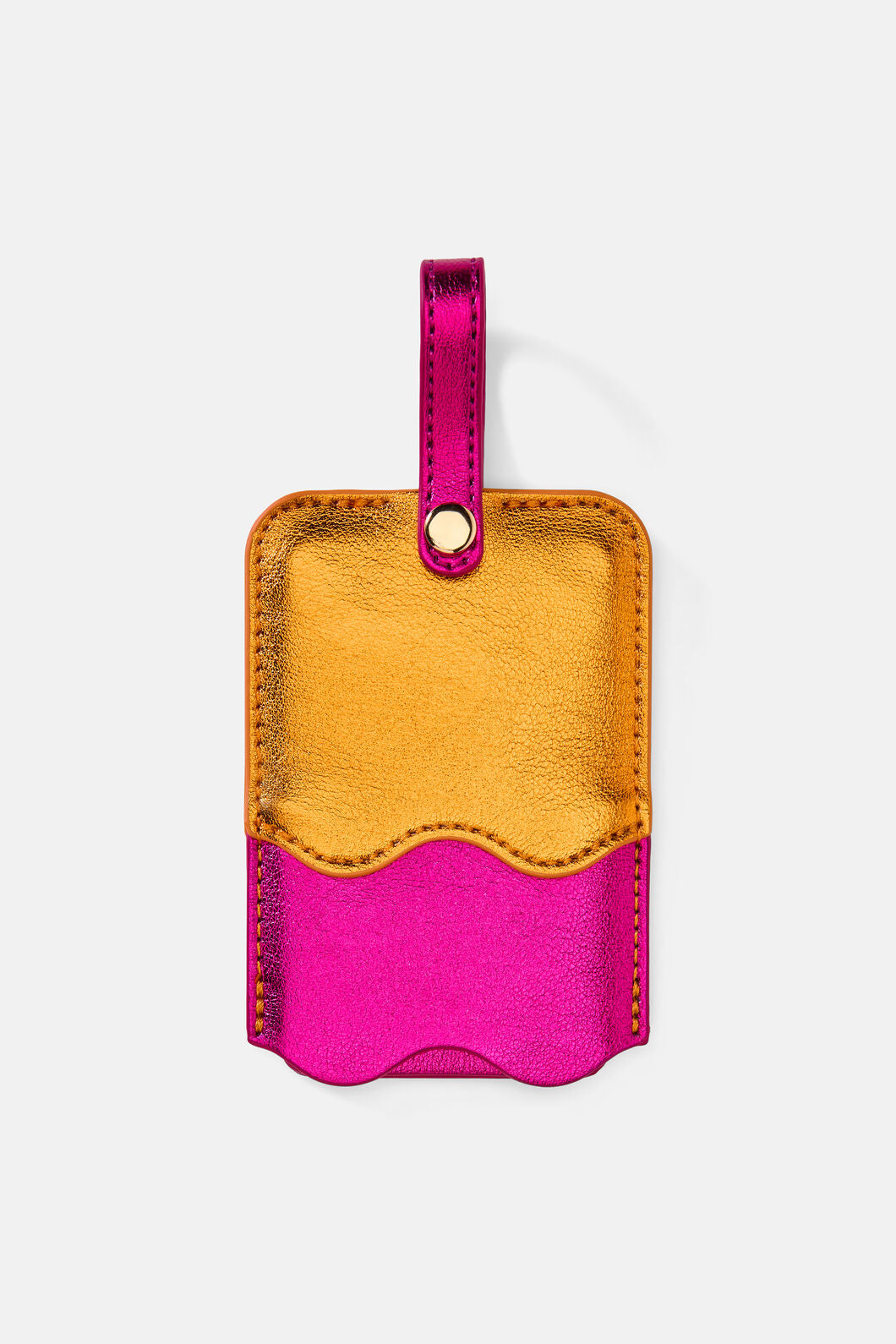 Gorman - Wavy Luggage Tag - orange