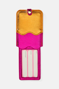 Gorman - Wavy Luggage Tag - orange