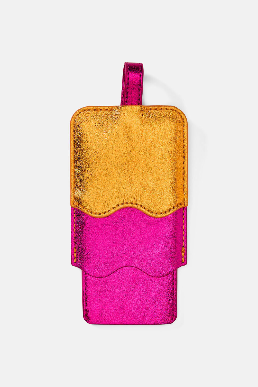 Gorman - Wavy Luggage Tag - orange
