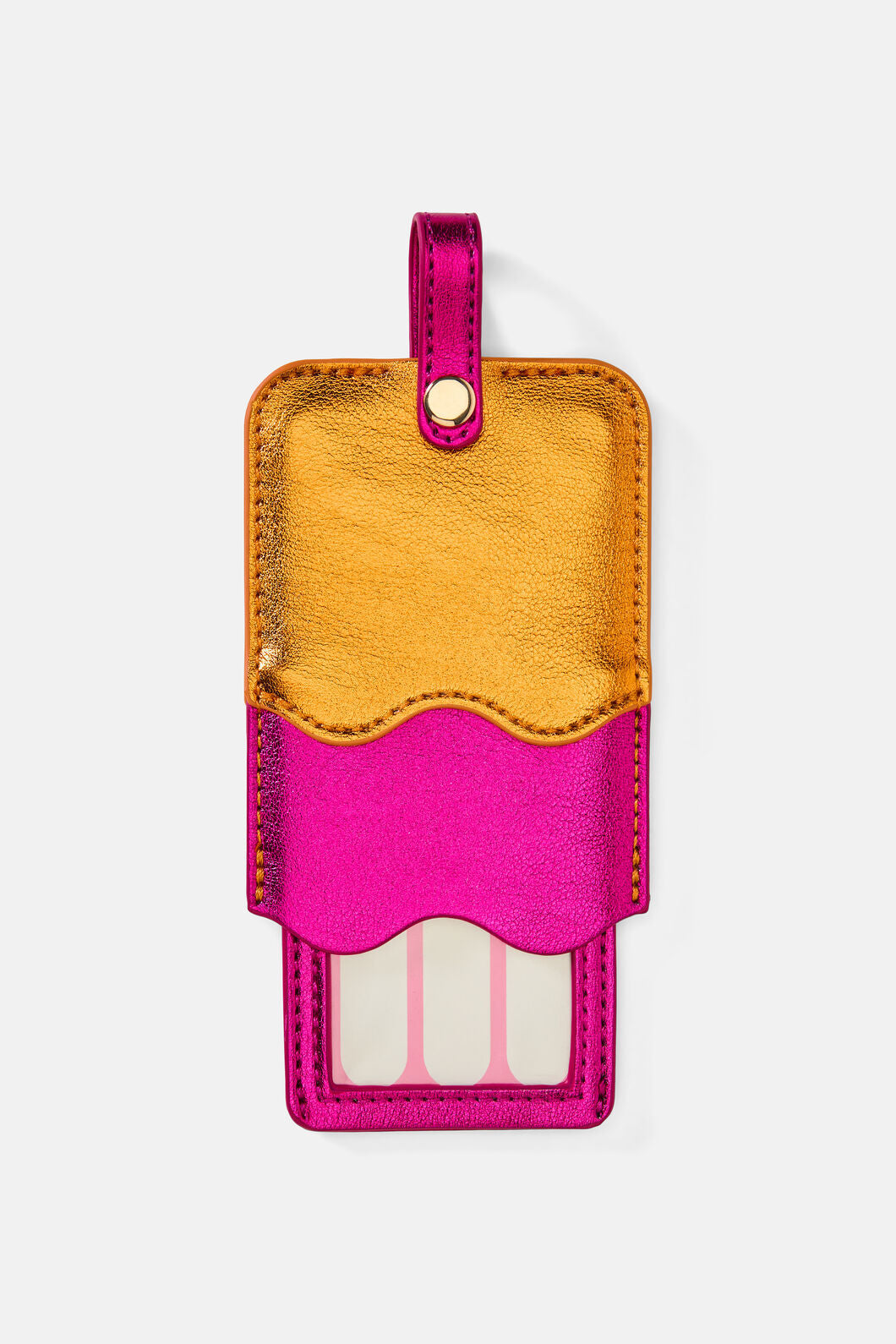 Gorman - Wavy Luggage Tag - orange