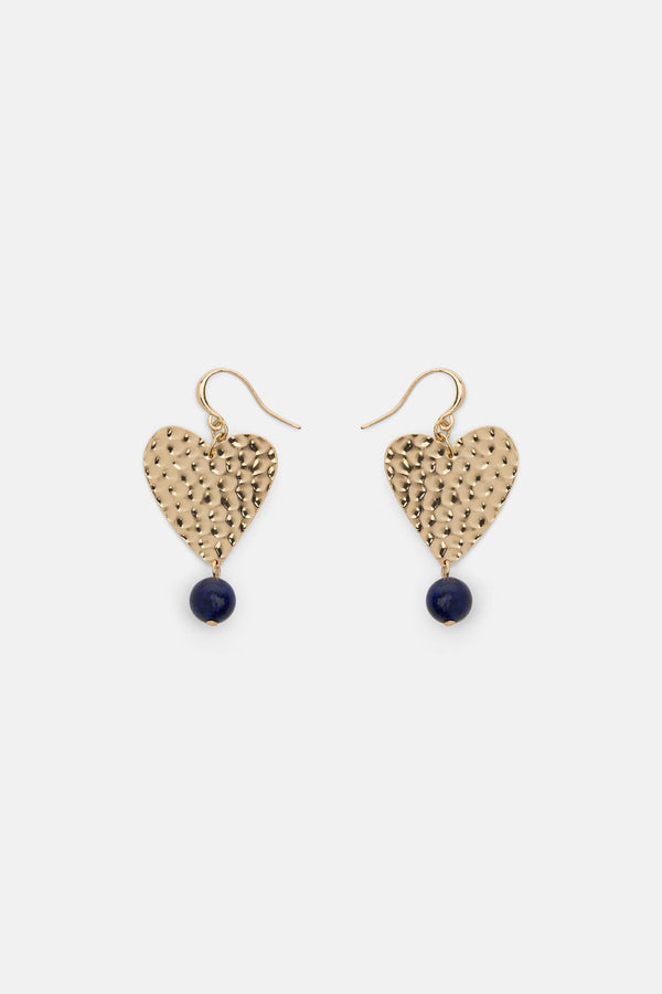 Gorman - Heart Beat Earrings - gold