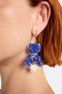Gorman - Tropic Star Earrings - blue