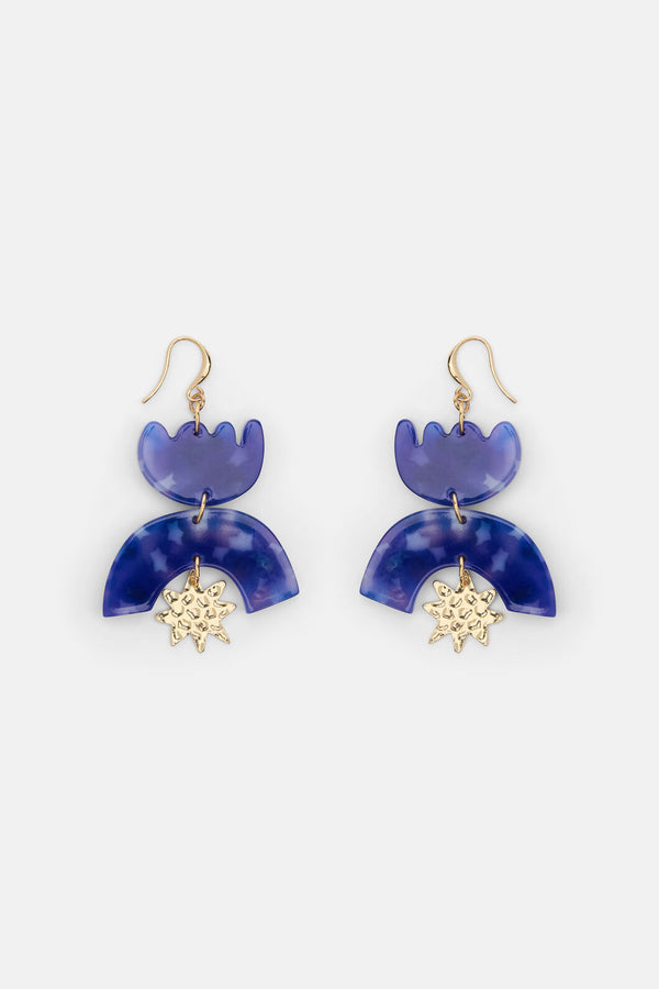 Gorman - Tropic Star Earrings - blue