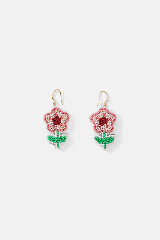 Gorman - Little Daisy Beaded Earrings - multi