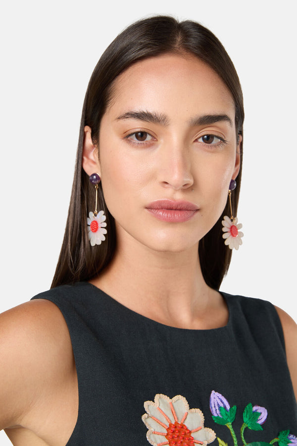 Gorman - Blooming Daisy Earrings - multi