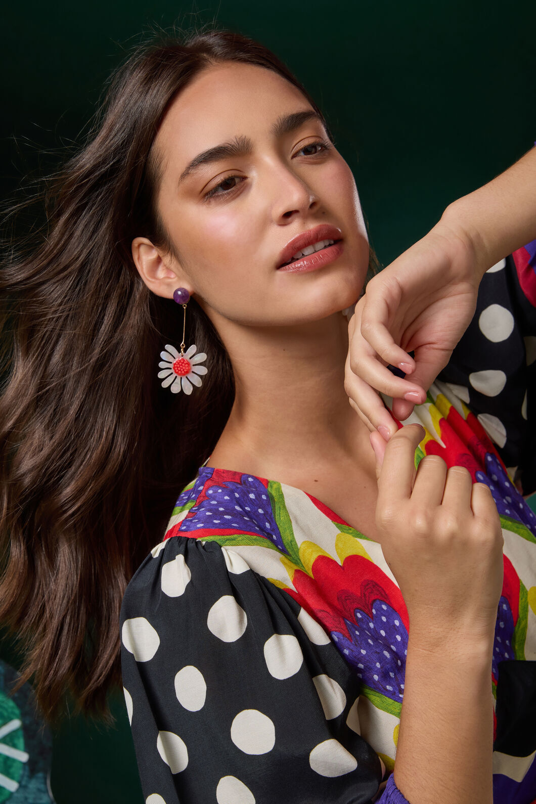 Gorman - Blooming Daisy Earrings - multi