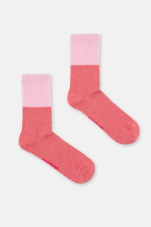 Gorman - Macey Rib Lurex Coral Crew W - multi