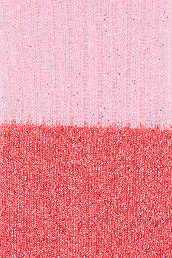 Gorman - Macey Rib Lurex Coral Crew W - multi