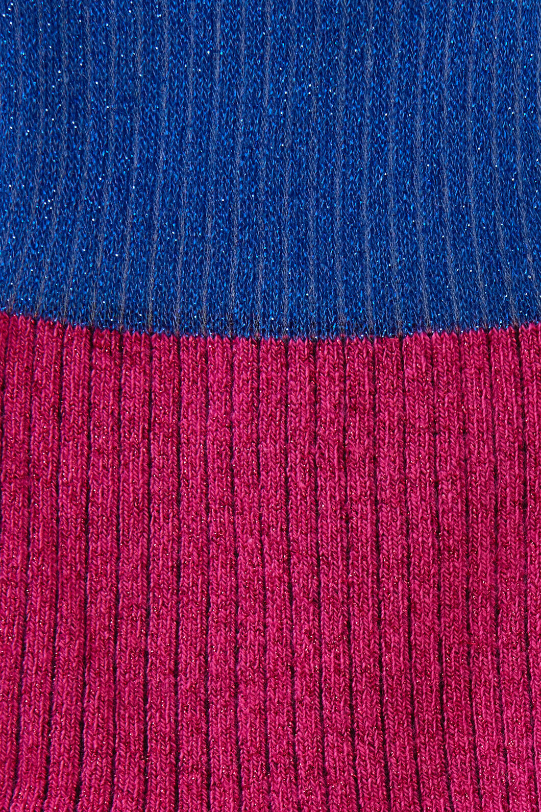 Gorman - Macey Rib Lurex Fuchsia Crew W - multi