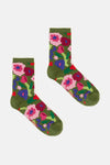 Gorman - Expressionist Crew Sock W - multi