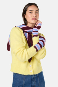Gorman - Seedlings Wrist Warmers - stripe