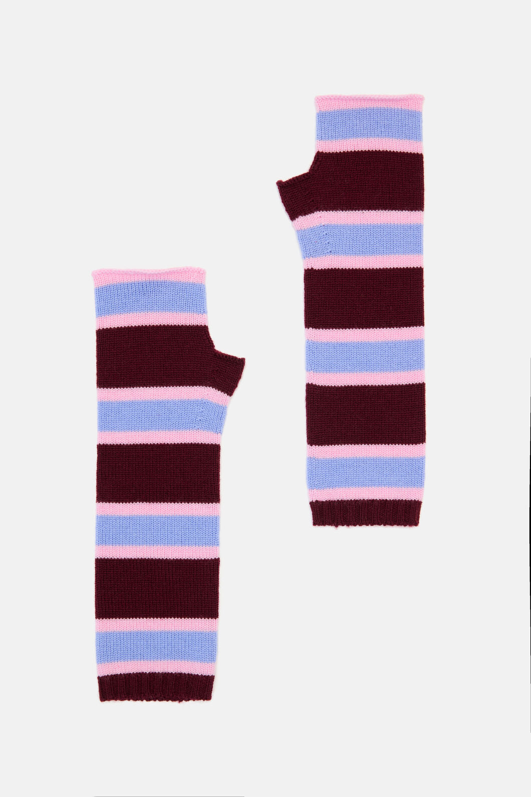 Gorman - Seedlings Wrist Warmers - stripe