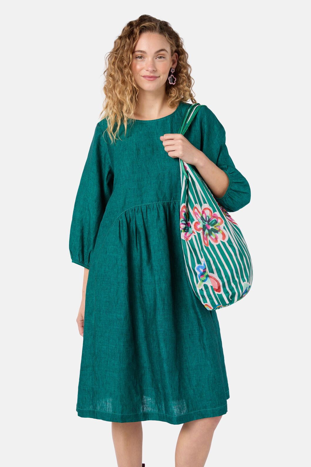 Abstract Flower Packable Tote – Gorman