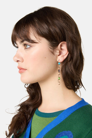 Gorman - Squiggle Earrings - multi