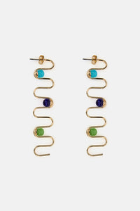 Gorman - Squiggle Earrings - multi