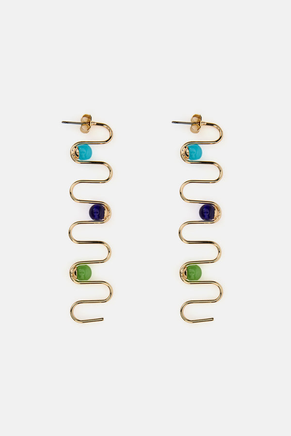 Gorman - Squiggle Earrings - multi