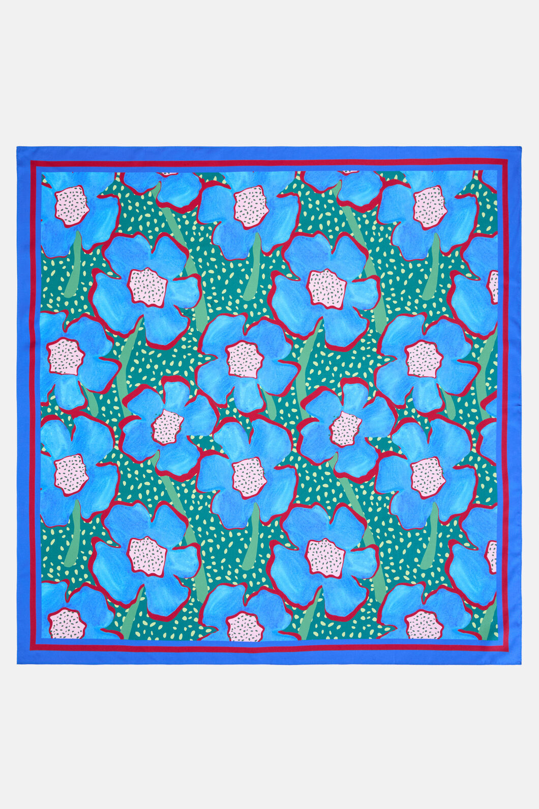 Gorman - Seedlings Square Scarf - print