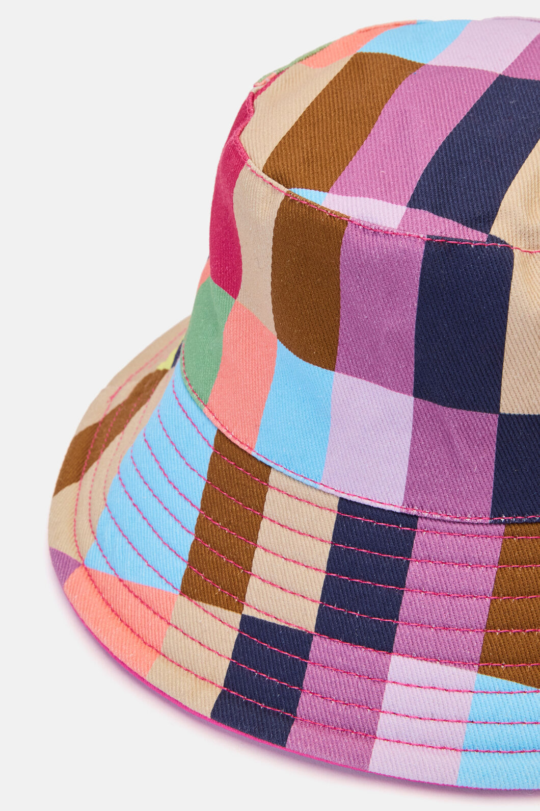 Gorman - Arty Check Bucket Hat - multi