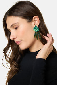 Gorman - Greenery Earrings - green