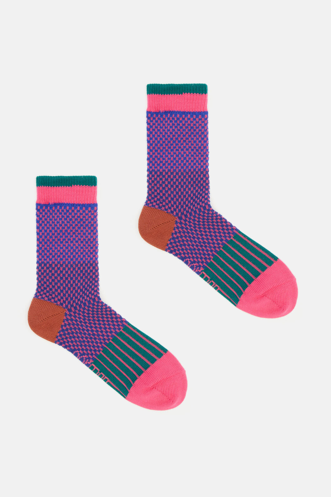 Gorman - Candice Wool Sock Green - multi