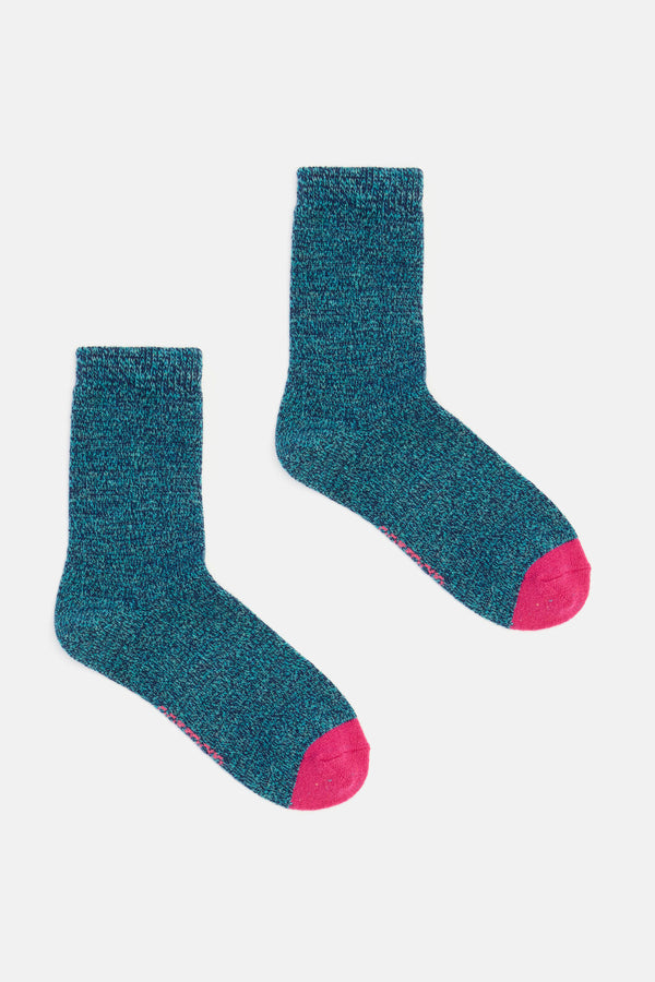 Gorman - Heather Wool Sock - teal