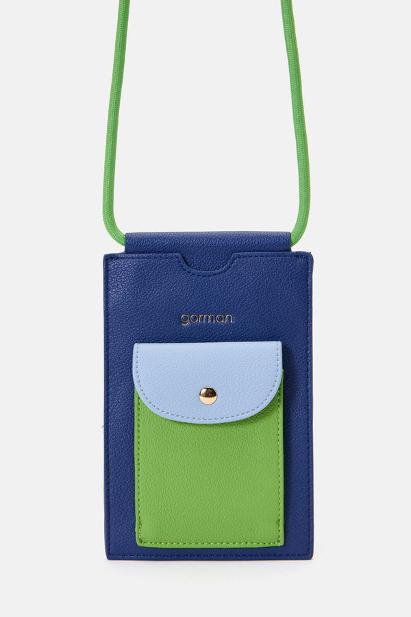 Gorman - Peony Colour Block Phone Bag - multi