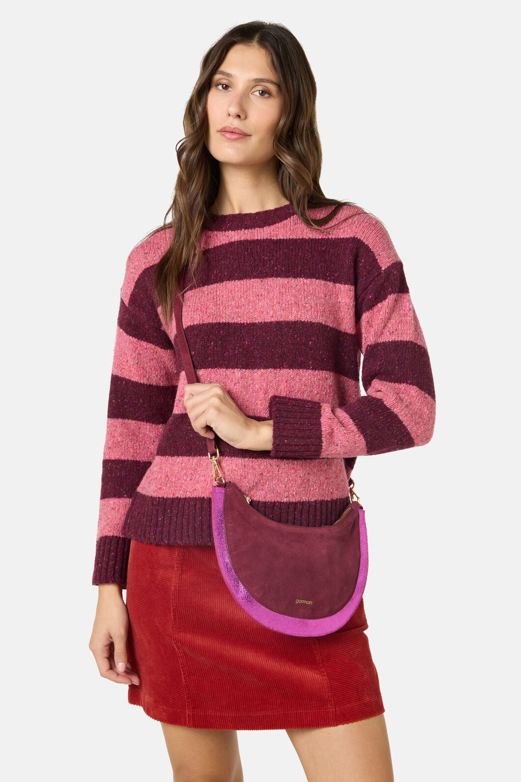 Gorman - Catalina Crossbody Bag - maroon