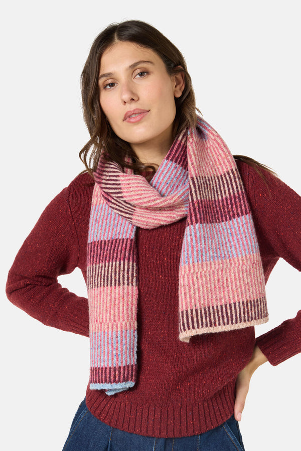 Gorman - Patch Pals Check Scarf - multi